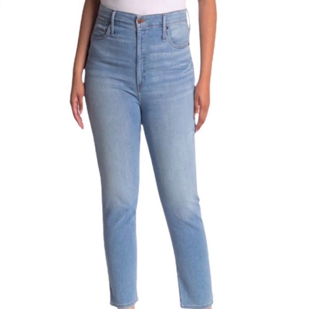 MADEWELL Classic Straight High Rise Jeans! - Picture 7 of 7